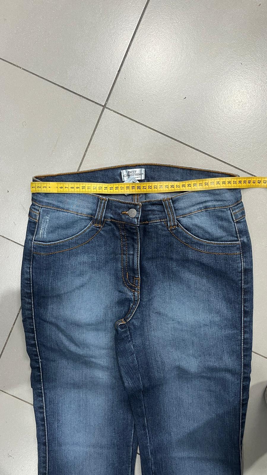 Denim Jeans Bootcut Washed Baggy Fit Vintage Y2K 90s 00s American Style Hip-Hop (S)