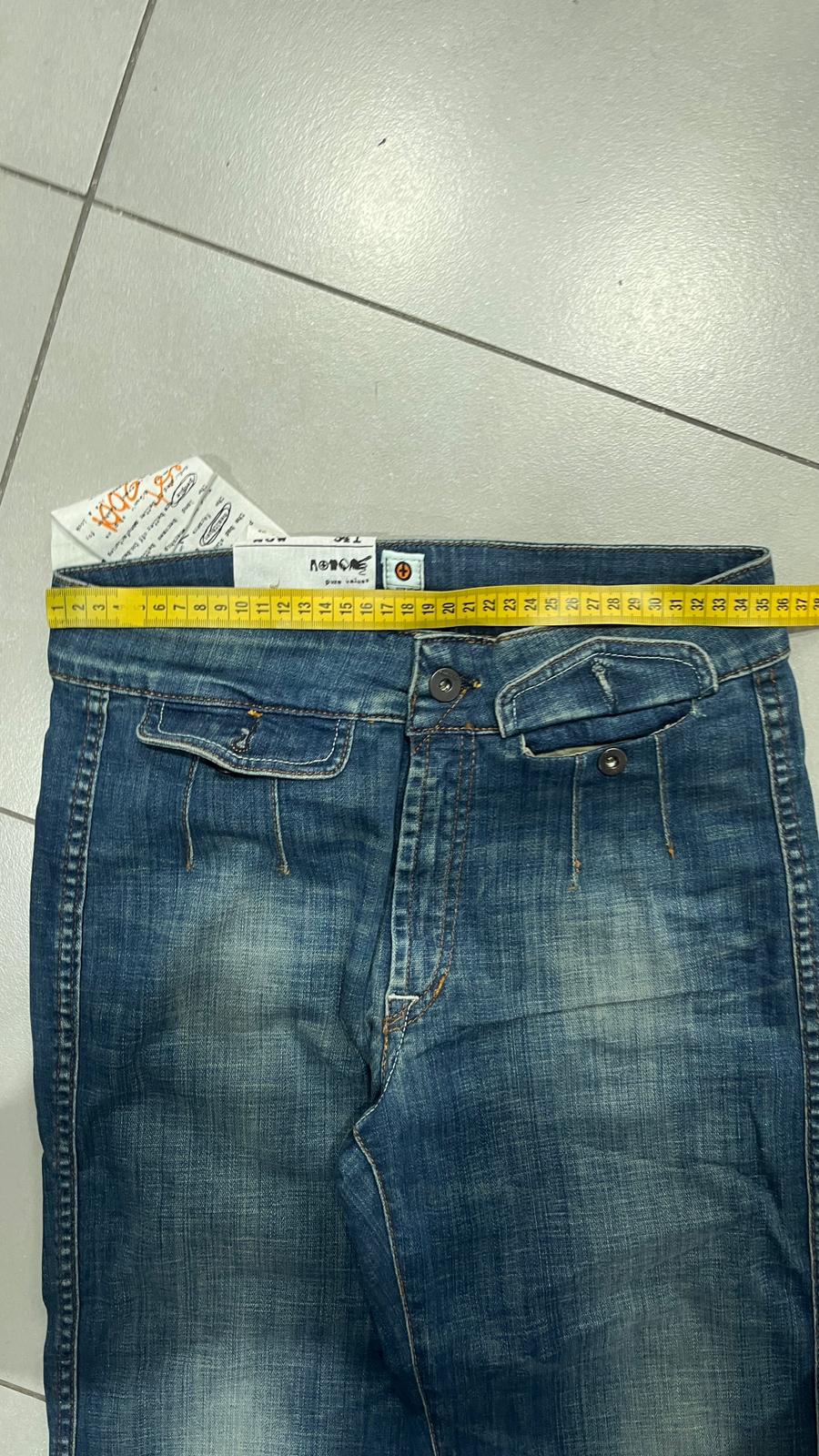 Denim Jeans Baggy Fit Washed  (XS)