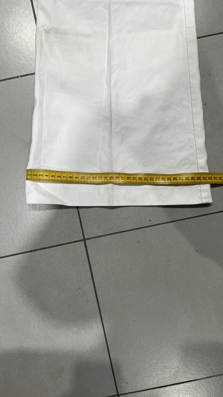 Denim Jeans White Baggy Fit MIss Sixty  (XS)