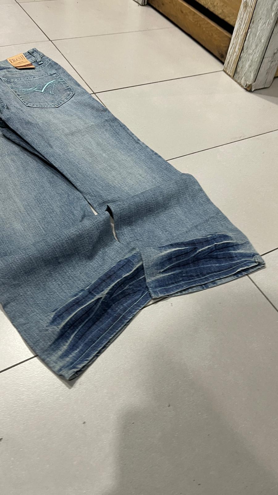 Denim Washed Pinocchietto 3/4  (XS)