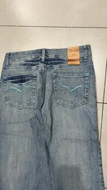 Denim Washed Pinocchietto 3/4 Vintage Y2K 90s 00s American Style Hip-Hop (XS)