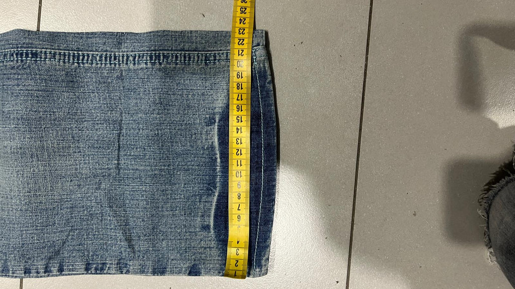 Denim Washed Pinocchietto 3/4  (XS)