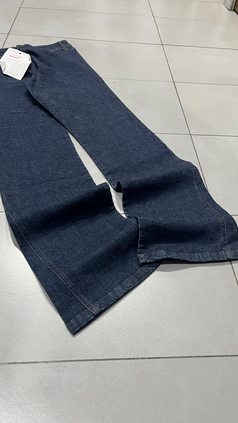 Denim Jeans Raw Baggy Fit  (S)