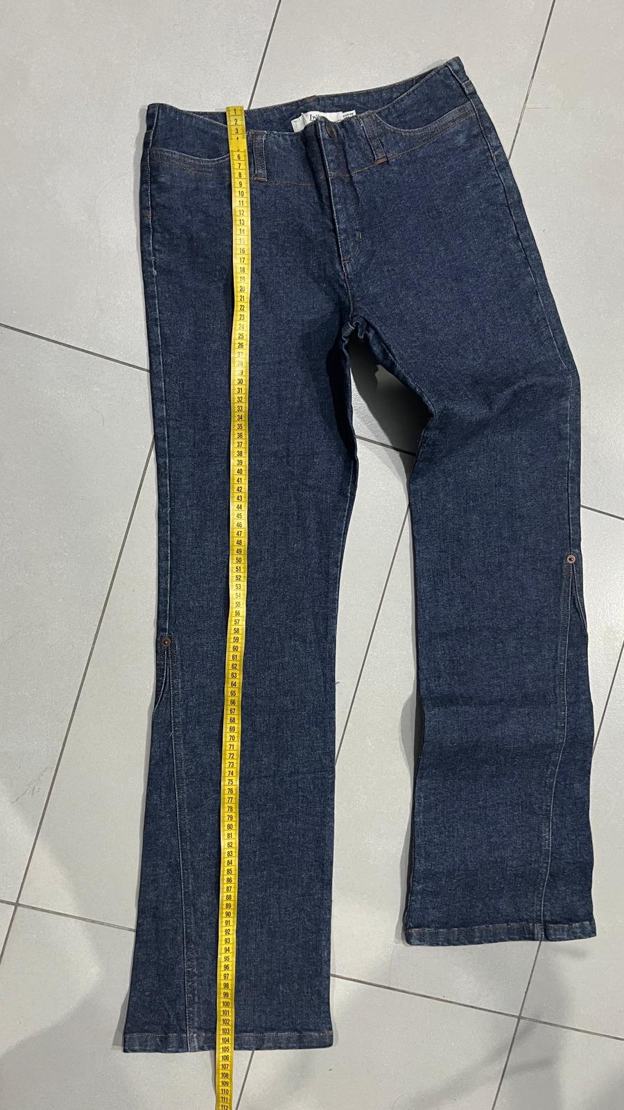 Denim Jeans Raw Baggy Fit  (S)