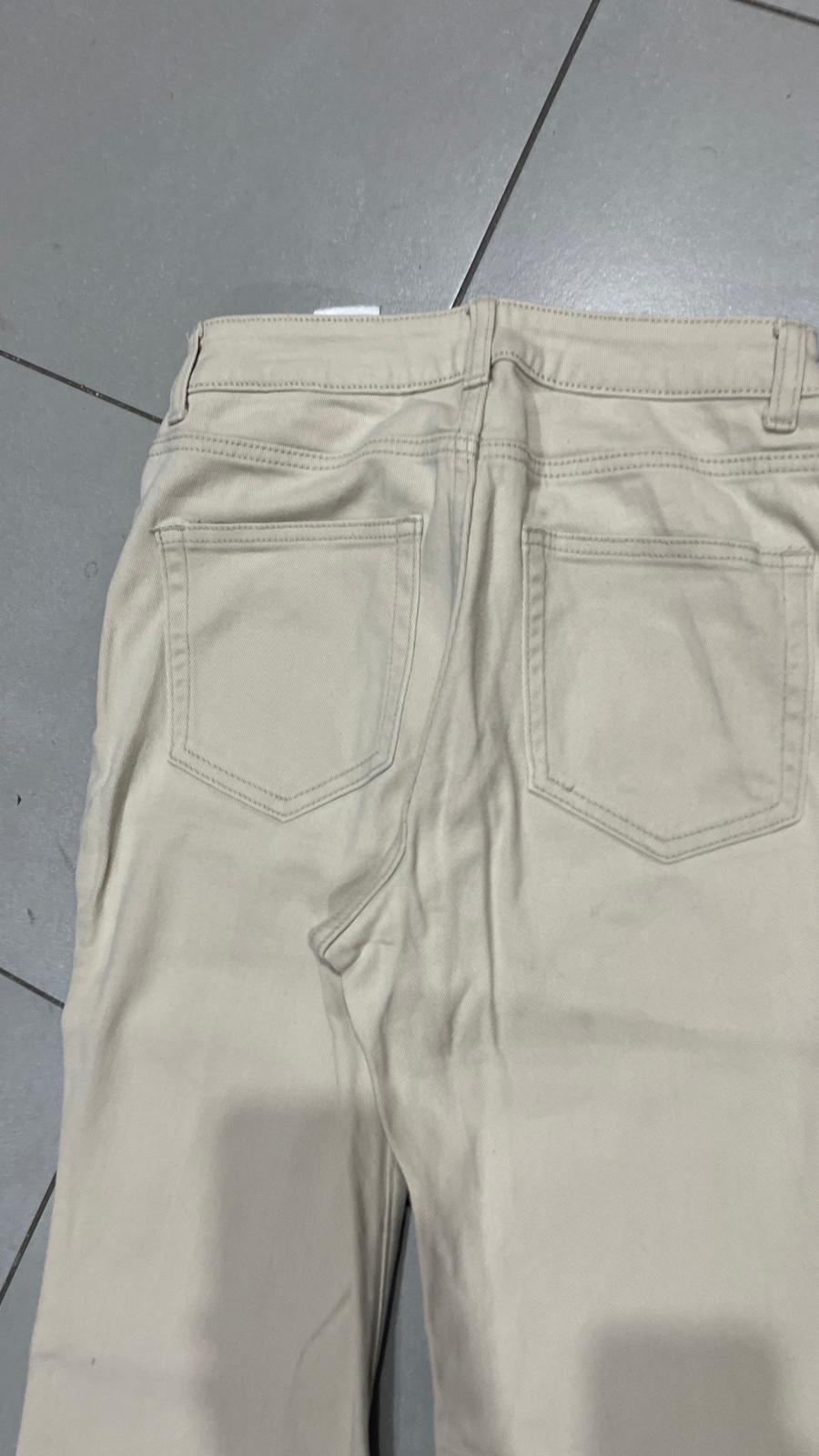 Denim Jeans Beige BootCut  (XXS)