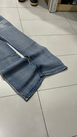 Denim Washed Jeans Bootcut Vintage Y2K 90s 00s American Style Hip-Hop (S)