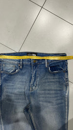 Denim Washed Jeans Bootcut Vintage Y2K 90s 00s American Style Hip-Hop (S)