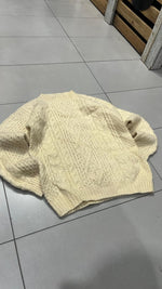 Maglione Vintage a Treccia Vintage Y2K 90s 00s American Style Hip-Hop (S)