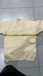 Maglione Vintage a Treccia Vintage Y2K 90s 00s American Style Hip-Hop (S)