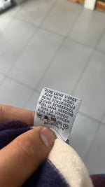 Maglioncino a righe scollo a V Lacoste Vintage Y2K 90s 00s American Style Hip-Hop (XS)