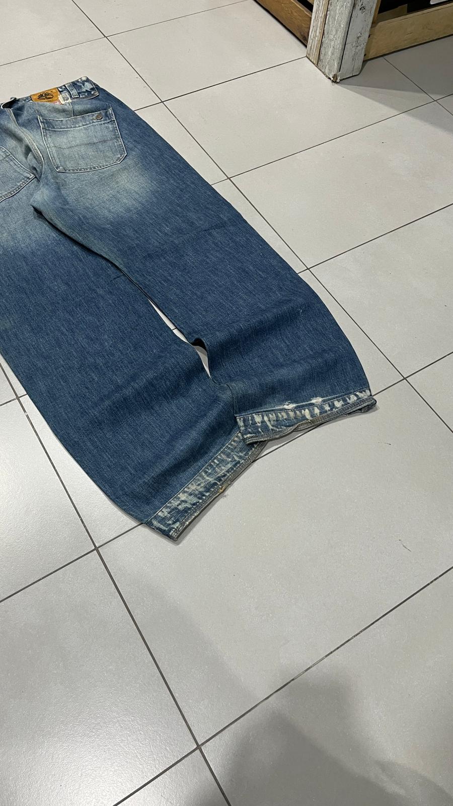 Jeans Denim Washed Baggy Fit Timberland  (XXL)