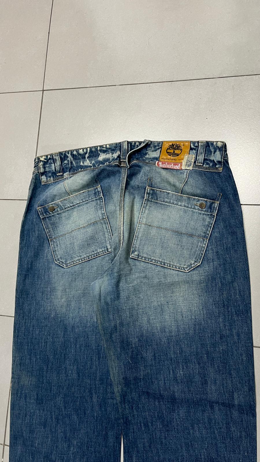 Jeans Denim Washed Baggy Fit Timberland  (XXL)