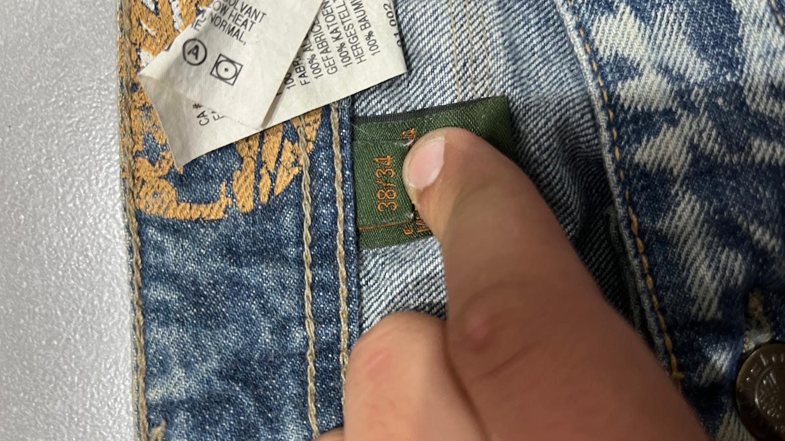 Jeans Denim Washed Baggy Fit Timberland  (XXL)