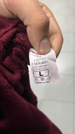 Maglione Lupetto con Zip Primo Emporio Vintage Y2K 90s 00s American Style Hip-Hop (L)