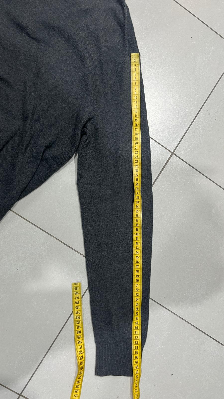 Maglione Tommy Hilfiger Sweater Scollo a V Vintage Y2K 90s 00s American Style Hip-Hop (L)