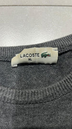 Maglione Lacoste - Grey Sweater Vintage Y2K 90s 00s American Style Hip-Hop (XL)