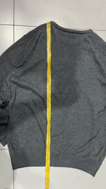 Maglione Lacoste - Grey Sweater Vintage Y2K 90s 00s American Style Hip-Hop (XL)