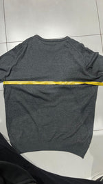 Maglione Lacoste - Grey Sweater Vintage Y2K 90s 00s American Style Hip-Hop (XL)