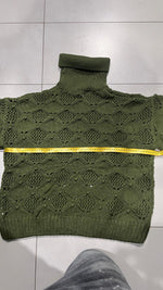 Maglione Vintage Lupetto Collo Alto Vintage Y2K 90s 00s American Style Hip-Hop (XL)