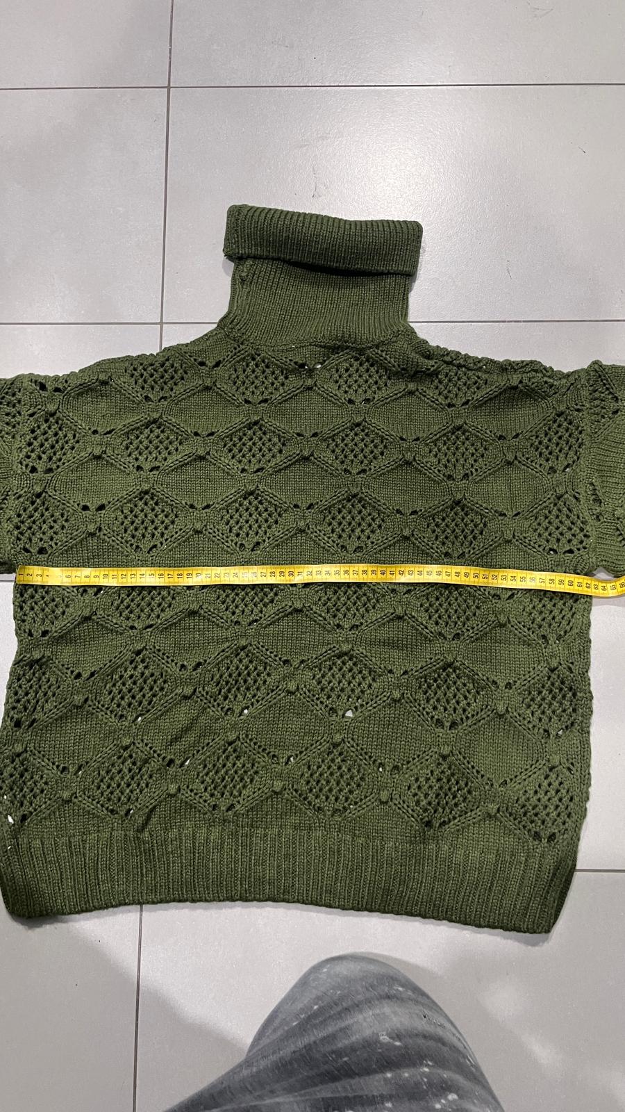 Maglione Vintage Lupetto Collo Alto Vintage Y2K 90s 00s American Style Hip-Hop (XL)