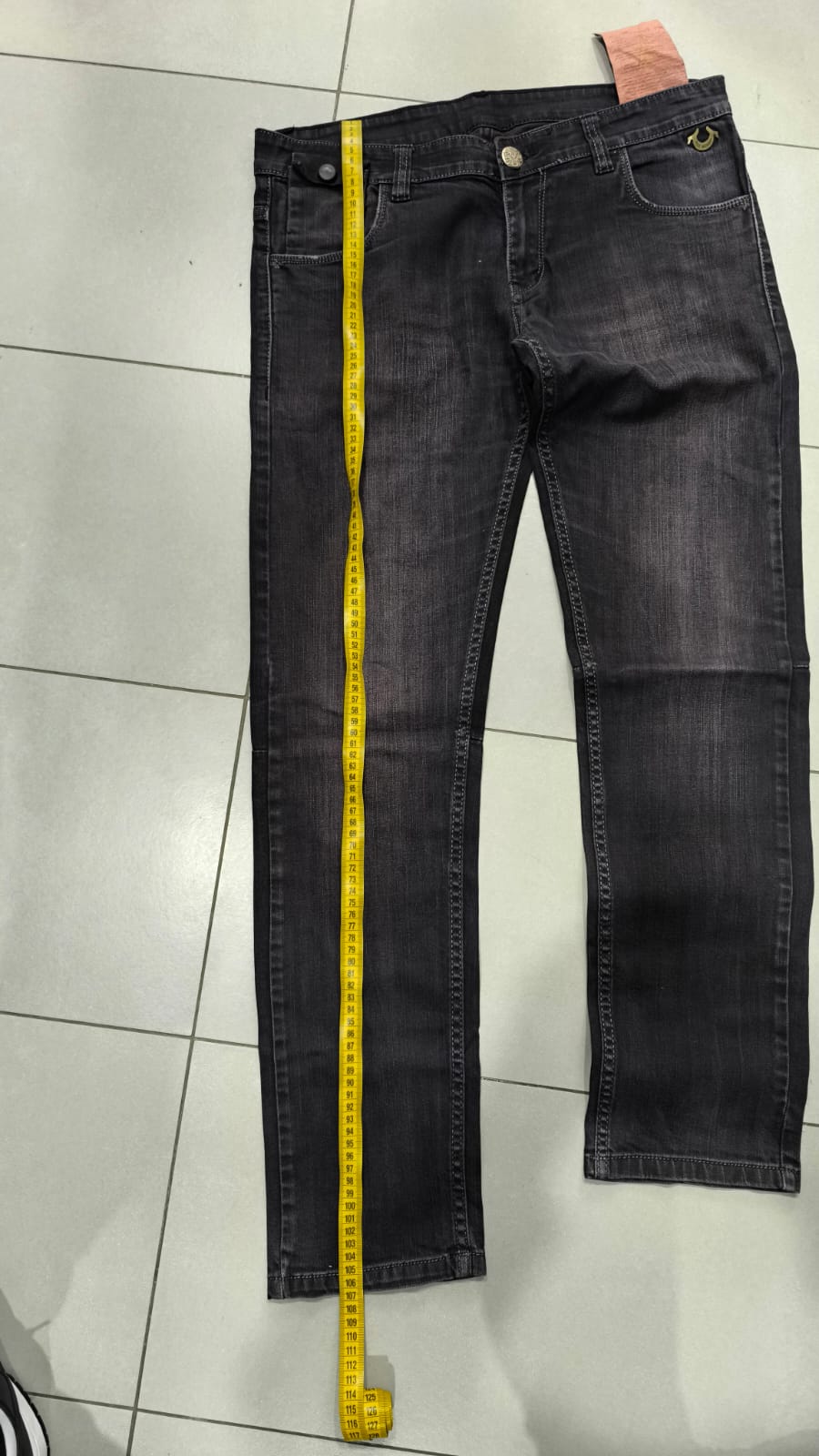 Denim True Religion Straight Fit Washed  (XL)