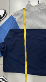 Maglione Pile Lacoste Multicolor 1/4 Zip Vintage Y2K 90s 00s American Style Hip-Hop (XXL)