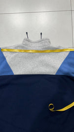 Maglione Pile Lacoste Multicolor 1/4 Zip Vintage Y2K 90s 00s American Style Hip-Hop (XXL)