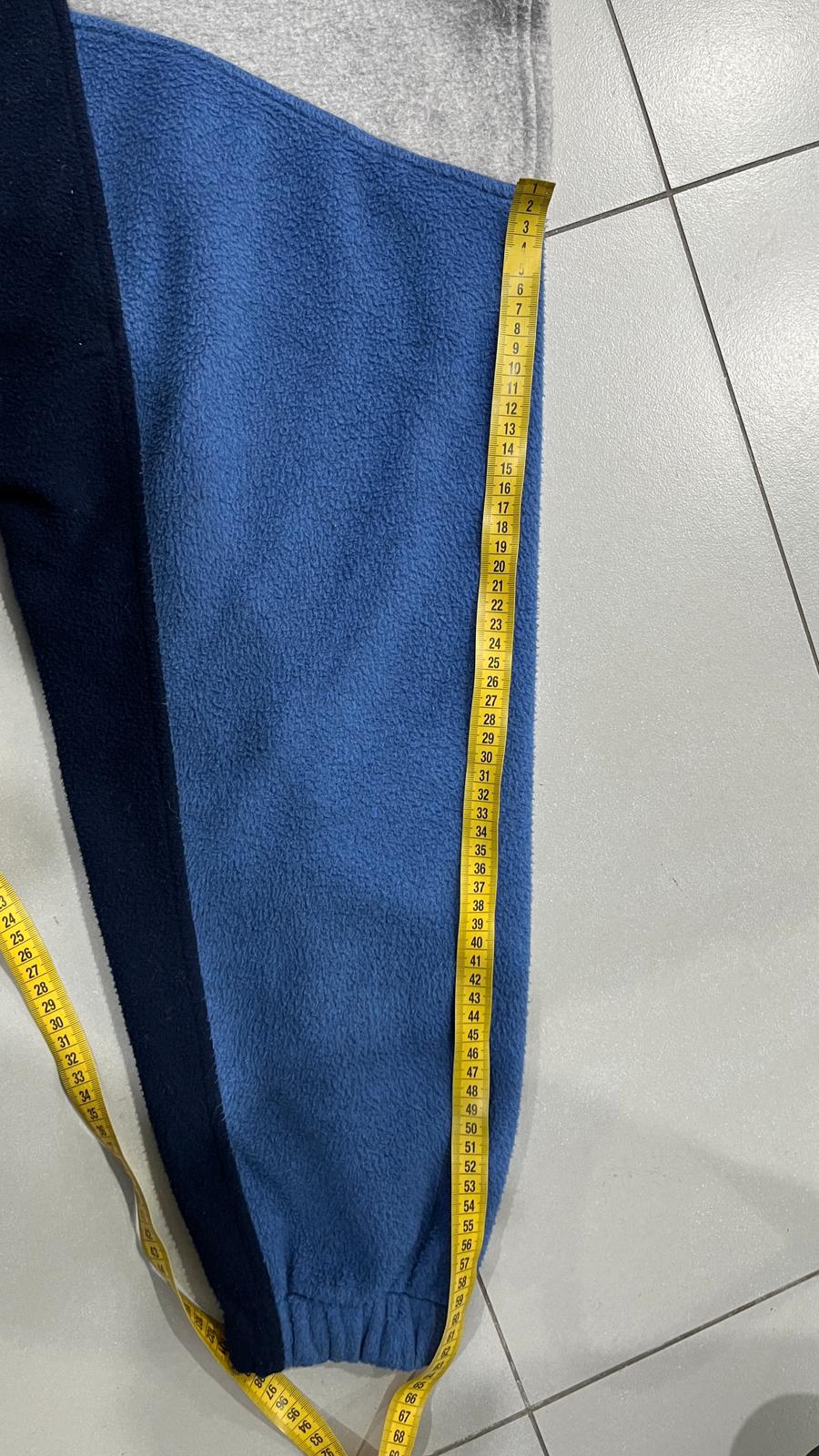 Maglione Pile Lacoste Multicolor 1/4 Zip Vintage Y2K 90s 00s American Style Hip-Hop (XXL)