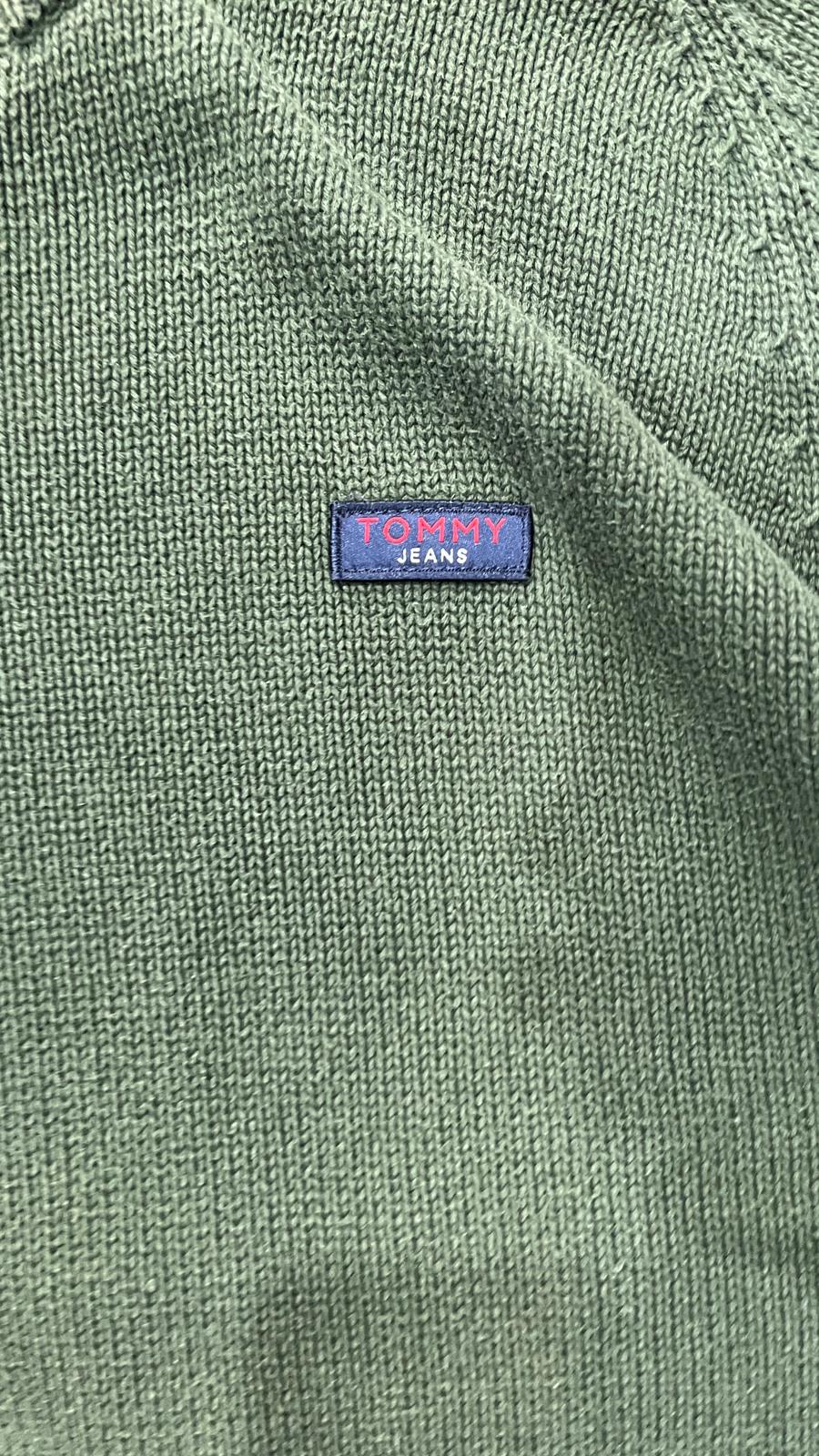 Maglioncino Tommy Hilfiger Streetwear Vintage Y2K 90s 00s American Style Hip-Hop (XL)