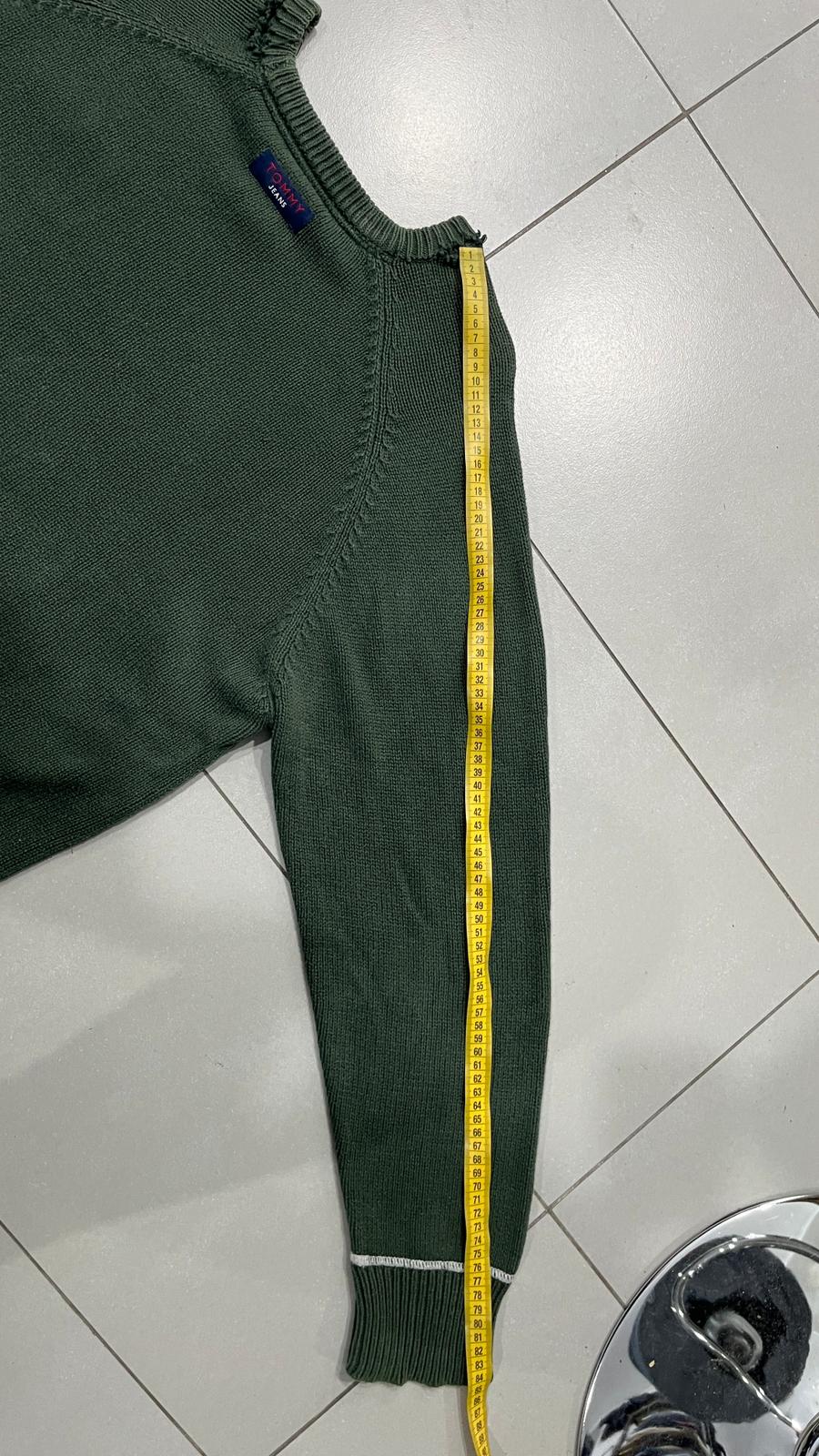 Maglioncino Tommy Hilfiger Streetwear Vintage Y2K 90s 00s American Style Hip-Hop (XL)