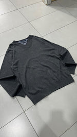 Maglioncino Tommy Hilfiger Vintage Y2K 90s 00s American Style Hip-Hop (XL)