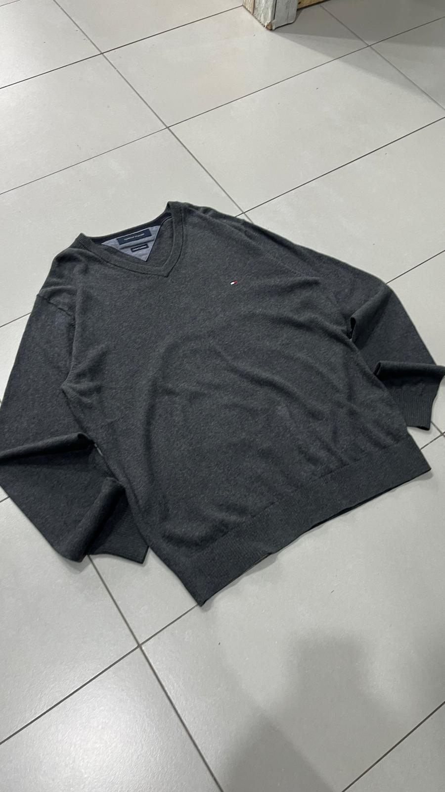 Maglioncino Tommy Hilfiger Vintage Y2K 90s 00s American Style Hip-Hop (XL)