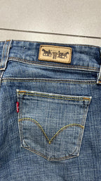 Denim Low Waist Levis 570 Straight Fit  (XS)