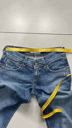Denim Low Waist Levis 570 Straight Fit  (XS)