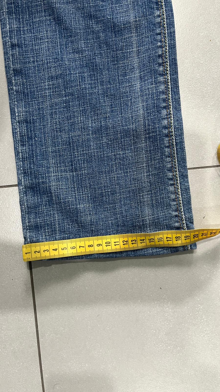 Denim Low Waist Levis 570 Straight Fit  (XS)