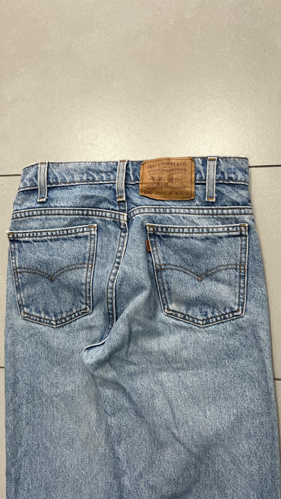 Denim Levis 505 Straight Fit  (XXS)
