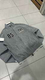 Maglione Tommy Hilfiger Zip Sweater Embroidered Vintage Y2K 90s 00s American Style Hip-Hop (M)