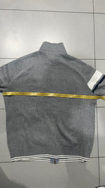 Maglione Tommy Hilfiger Zip Sweater Embroidered Vintage Y2K 90s 00s American Style Hip-Hop (M)