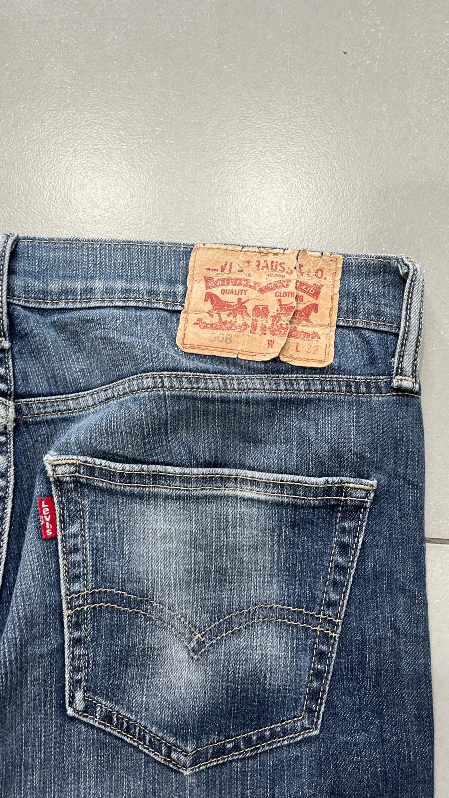 Denim Levis 508 Straight Fit  (S)