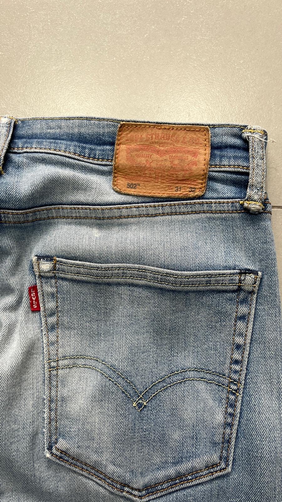 Denim Levis 502 Custom Double Straight  (M)