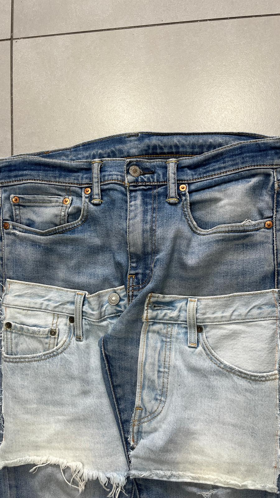 Denim Levis 502 Custom Double Straight  (M)