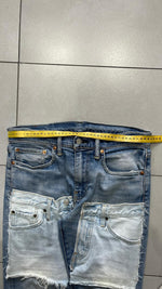 Denim Levis 502 Custom Double Straight Vintage Y2K 90s 00s American Style Hip-Hop (M)