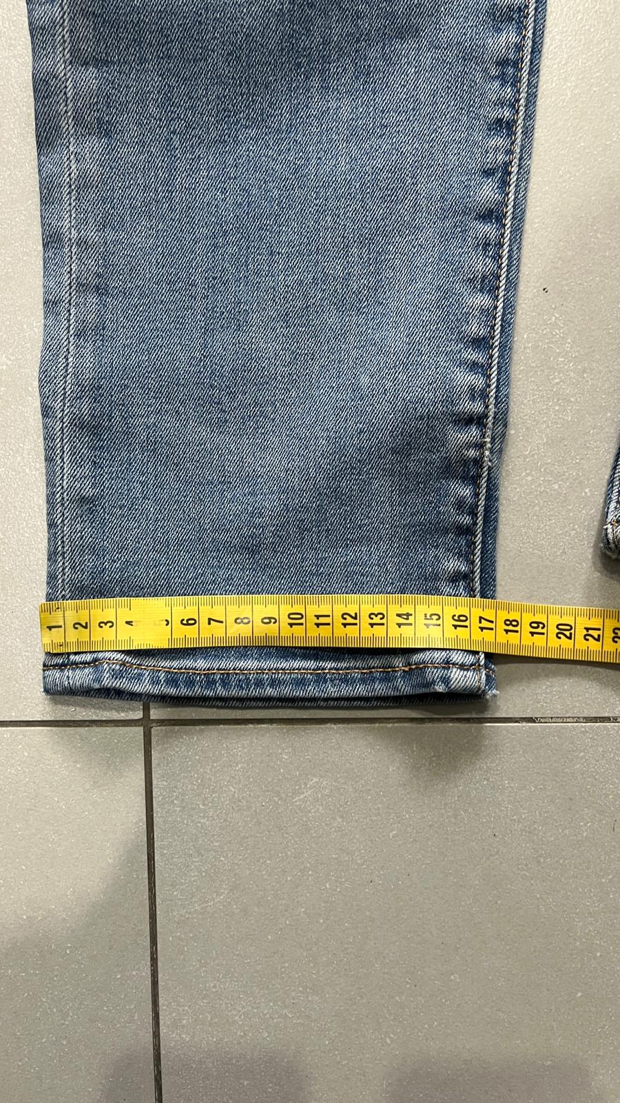 Denim Levis 502 Custom Double Straight Vintage Y2K 90s 00s American Style Hip-Hop (M)