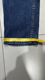 Denim Levis 505 Baggy Fit Custom "Israel" Vintage Y2K 90s 00s American Style Hip-Hop (M)