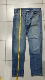 Jeans Levis 501 Slim Fit Vita Alta  (M)