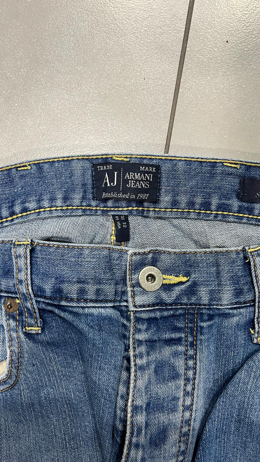 Jeans Denim Armani Slim Fit  (M)