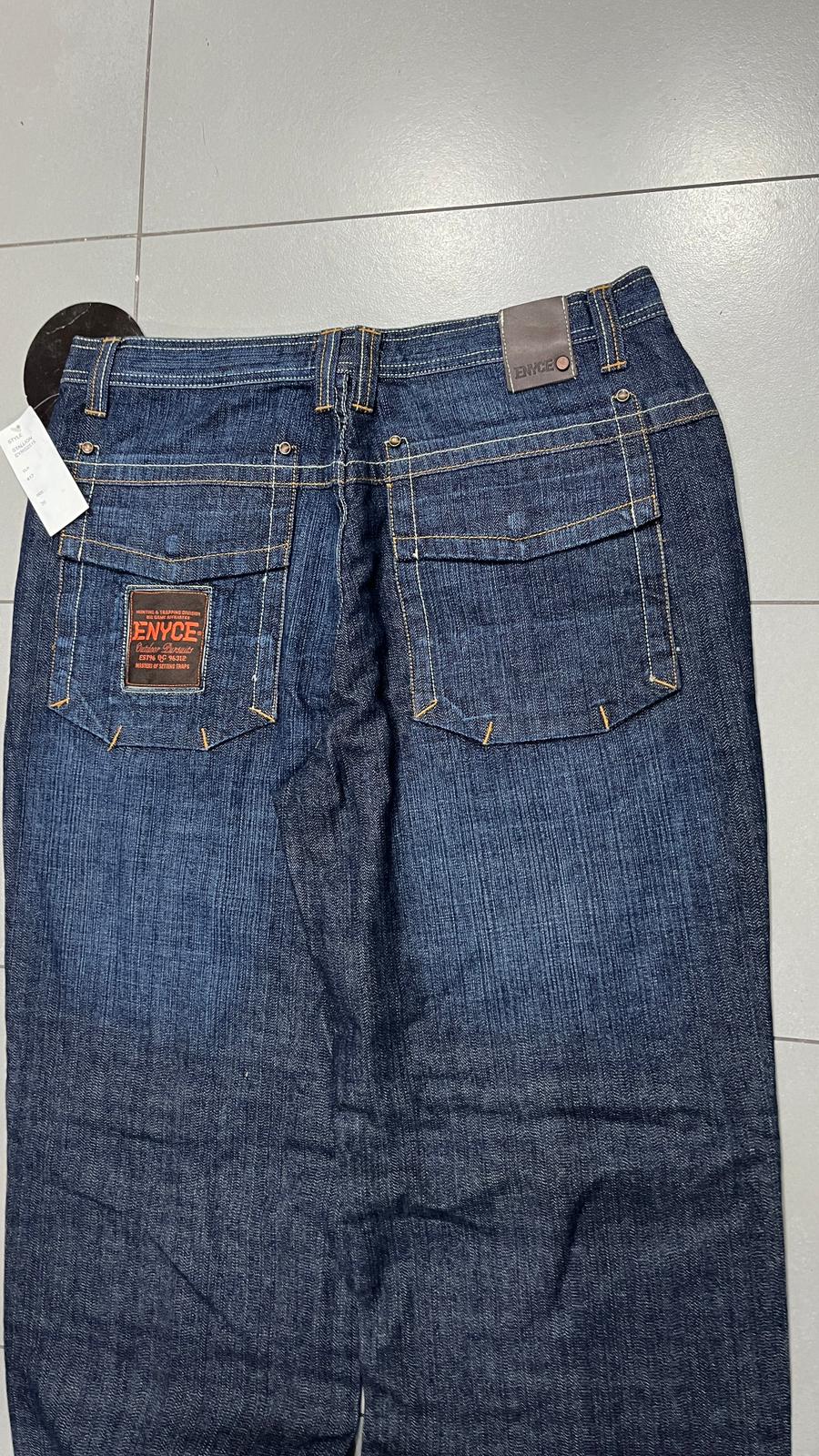 Denim Jeans Blu Wash Baggy Fit  (XL)