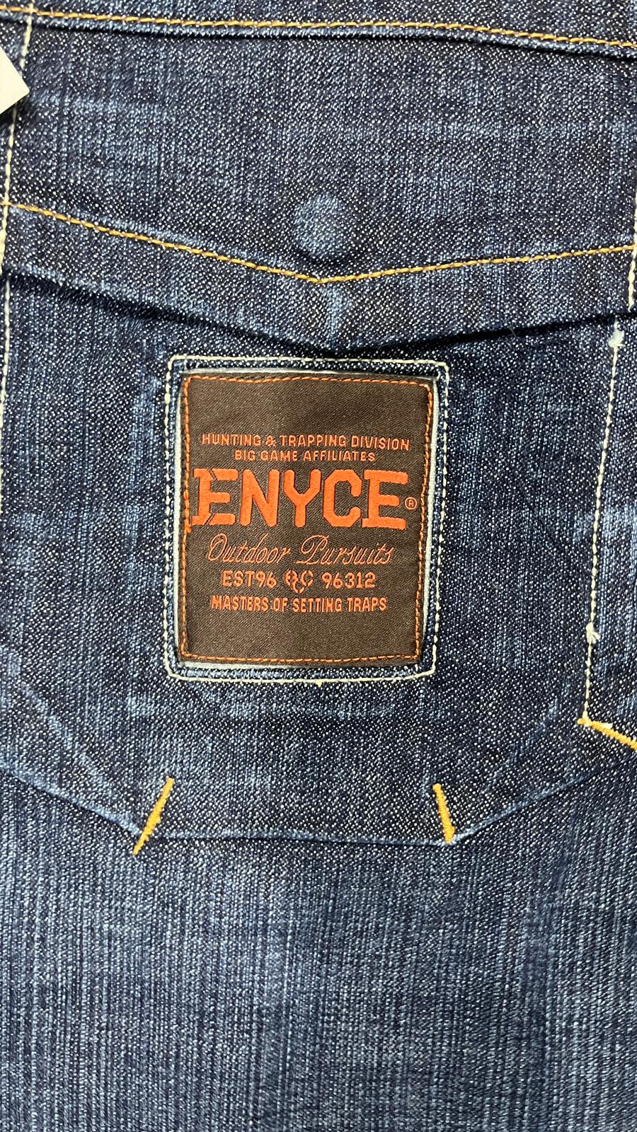 Denim Jeans Blu Wash Baggy Fit Vintage Y2K 90s 00s American Style Hip-Hop (XL)