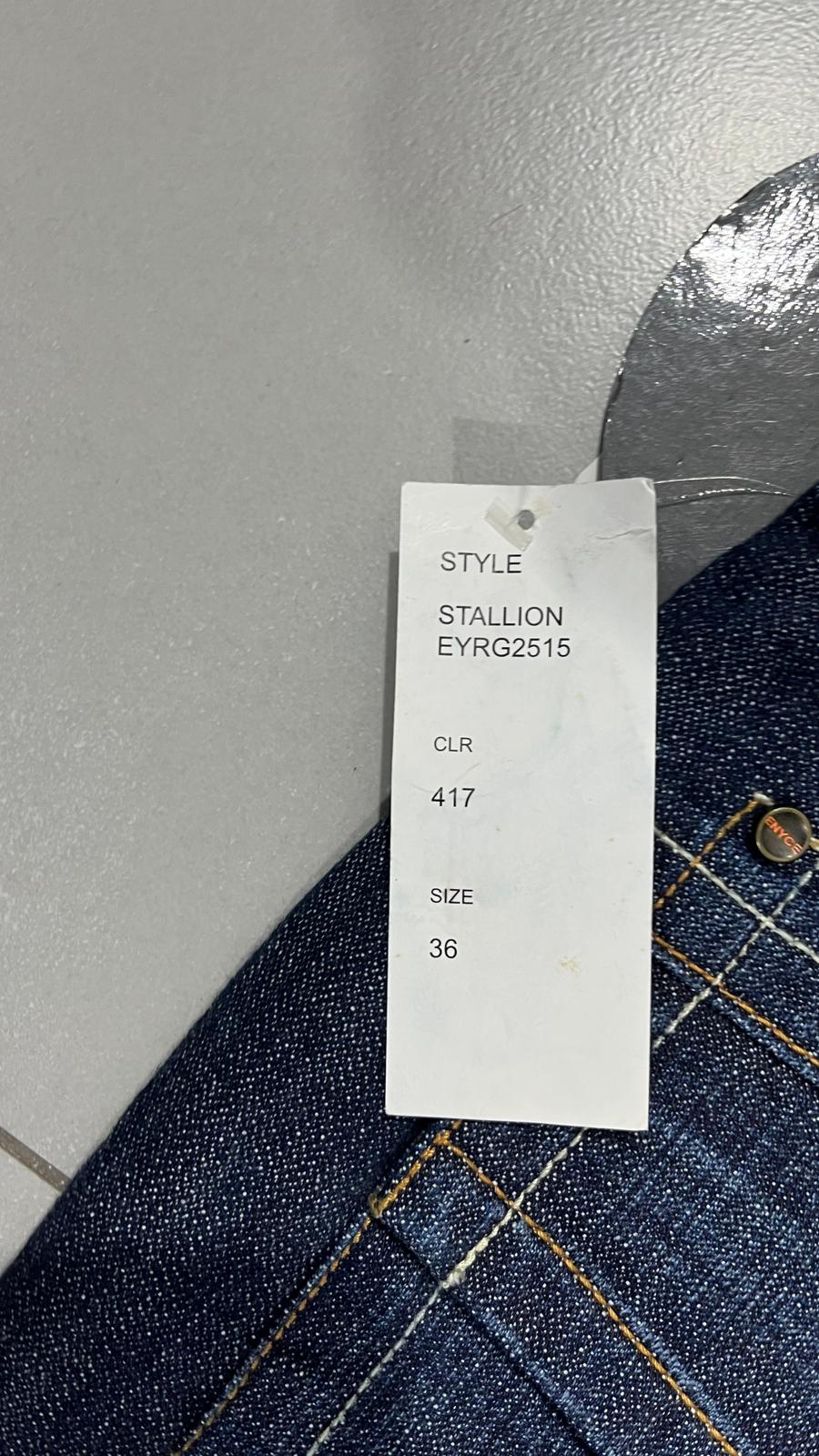 Denim Jeans Blu Wash Baggy Fit Vintage Y2K 90s 00s American Style Hip-Hop (XL)