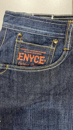 Denim Jeans Blu Wash Baggy Fit Vintage Y2K 90s 00s American Style Hip-Hop (XL)